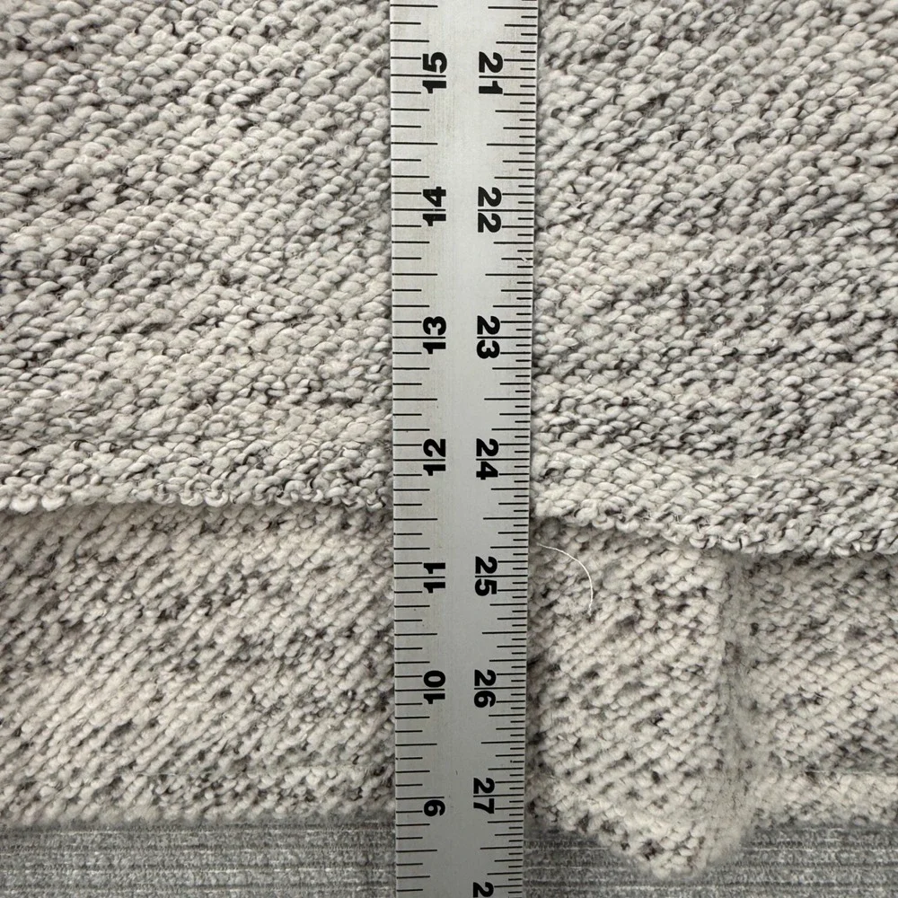Daily Practice Mint Striped Mock Neck Wide Sleeve‎ Sweater Size M